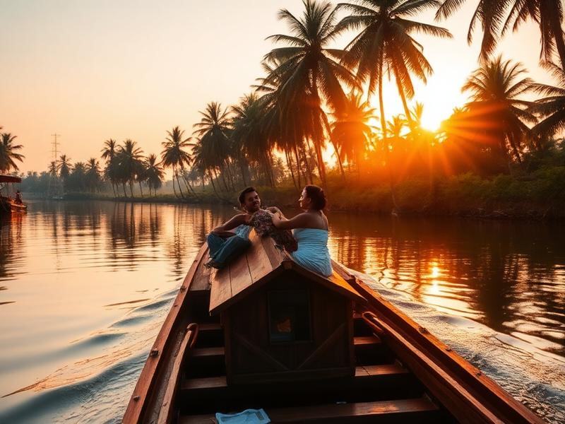 Honeymoon in Kerala — private luxury India tour